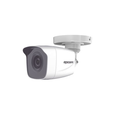 [B8-TURBO-G2W] Bala TURBOHD 2 Megapíxeles (1080p) / METALICA / Gran Angular 103° / Lente 2.8 mm / IR EXIR Inteligente 20 mts / Exterior IP66 / TVI-AHD-CVI-CVBS