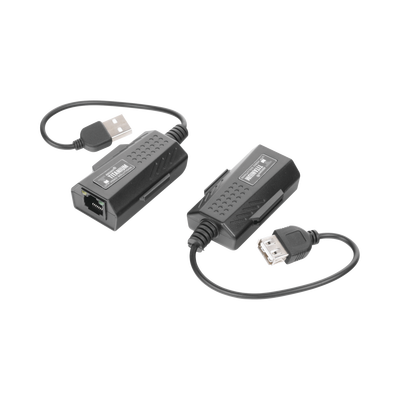 [TT-USB-100] Kit extensor USB por cable UTP Cat 5 / 5e / 6 para Distancias de Hasta 50 Metros / Versión 2.0 