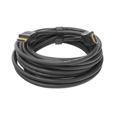 [TT-HDMI-5M] Cable HDMI de 5 Metros (16.40 pies) (High Speed) / Resolución 4K / Soporta Canal de Retorno de Audio (ARC)/ Soporta 3D / Blindado para Reducir Interferencia / Chapado en Oro / Alta Resistencia y Durabilidad.