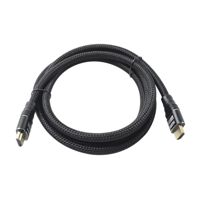 [RHDMI1.8M] Cable HDMI Ultra-Resistente Redondo de 1.8m ( 5.9 ft ) Optimizado para Resolución 4K ULTRA HD 
