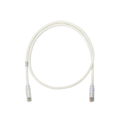 [NK6PC10Y] Cable de Parcheo UTP Categoría 6, con Plug Modular en Cada Extremo - 3 Metros (9.84 Pies) - Blanco Mate