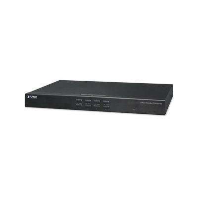 [KVM-210-08] Switch Para Monitor KVM de 8 Puertos VGA, Permite el Acceso y Controla Hasta 8 Computadoras Desde Una Sola Consola (Teclado, Ratón y Monitor).