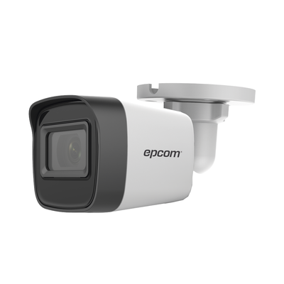 [B50-TURBO-G2] Bala TURBOHD 5 Megapixel / Lente 2.8 mm / 4 Tecnologías (TVI / AHD / CVI / CVBS) / 30 mts SMART IR EXIR / Exterior IP67 / dWDR / Metal