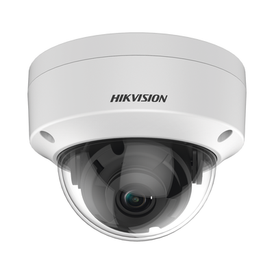 [DS-2CE57D3T-VPITF] Domo TURBOHD 2 Megapixel (1080p) / Lente 2.8 mm / 30 mts IR EXIR / TVI-AHD-CVI-CVBS / IK10 / IP67 / WDR 120 dB / Ultra Baja Iluminación / Metal