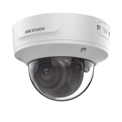 [DS-2CD2743G2-IZS] Domo IP 4 Megapixel / Lente Mot. 2.8 a 12 mm / 40 mts IR EXIR / IP67 / IK10 / WDR 120 dB / PoE / ACUSENSE (Evita Falsas Alarmas) / Entrada y Salida de Audio y Alarma / MicroSD / ONVIF / ACUSEARCH