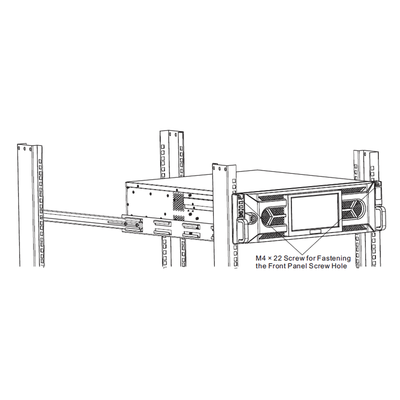 [DS-ADAPTER-RACK] Soporte en Rack para NVR`s DS-96000NI-I / DS-96000NI-M