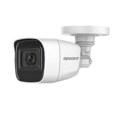 [B8-TURBO-G2P/A] AUDIO POR COAXITRON / Bala TURBOHD 2 Megapixel (1080p) / Gran Angular 106° / Lente 2.8 mm / 25 mts IR EXIR / Exterior IP66 / 4 Tecnologías / dWDR