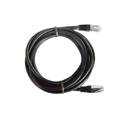 [LP-FT7-200-BK] Cable de Parcheo FTP Cat6 - 2.0 Metros (6.56 Pies) - Negro