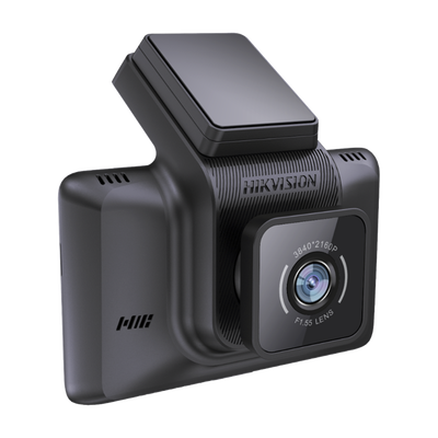 Cámara de Tablero / Cámara Frontal de 4 Megapixel (2K) y Trasera de 2 Megapixel (1080p) / Entrada de alarma para cambio a cámara de reversa / H.265 /  Pantalla Táctil 3" / WiFi / G-Sensor / Micrófono y Bocina Integr