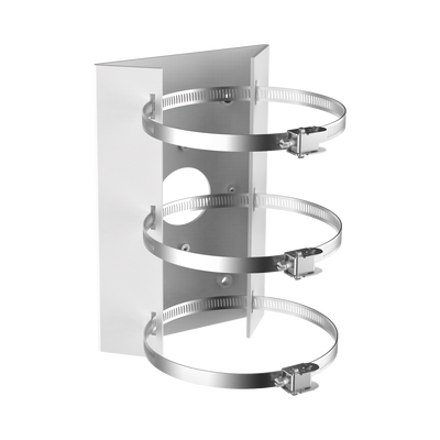 [DS-2904ZJ] Montaje de poste para cámaras Hikvision / Uso interior y exterior