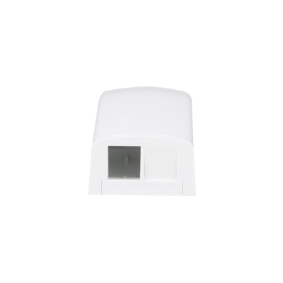 [NK2BXWH-A] Caja de Montaje en Superficie, Para 2 Módulos Keystone, Color Blanco