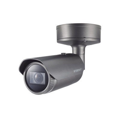 [PNO-A9081R] Camara Bala IP 4K con IA / Lente Motorizado 4.5 a 10mm / P-Iris / WDR 120dB / H.265 / RanuraSD / Protección IP67 IK10 NEMA4X