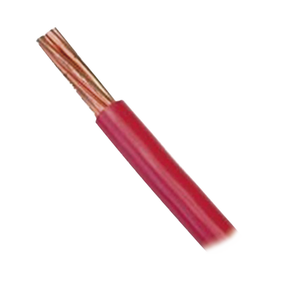 Cable Eléctrico 10 AWG Color Rojo, Conductor de Cobre Suave Cableado. Aislamiento de PVC, Auto Extinguible. Bobina 100 Metros (328.08 Pies)