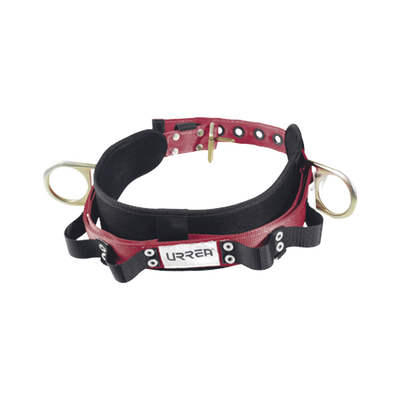 [SYS-USC01-G] Cinturón para liniero talla 44, con bandas para porta herramientas y dos anillos tipo D.