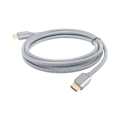 Cable HDMI de Alta Resolución en 8K / Versión 2.1 / 2 Metros de Longitud (6.56 Pies) / Recomendado para Audio eARC / Dolby Atmos