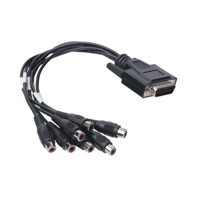 [101501706] Adaptador de 7 entradas de Audio para DVR´s epcom y HIKVISION