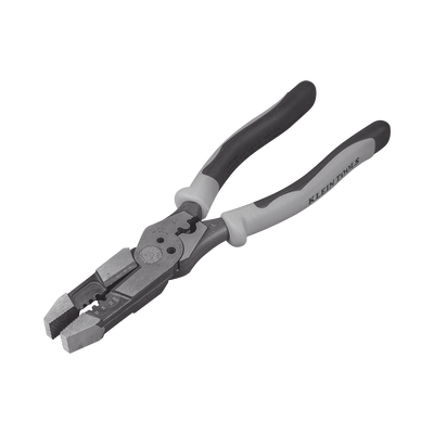 [J215-8CR] Pinza Híbrida con Ponchadora de 8". Pela Cable Sólido de 10-14 AWG y Cable Trenzado de 12-16 AWG