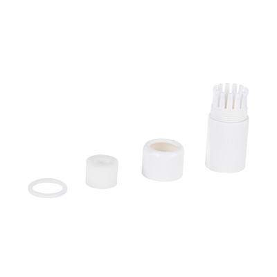[DS-PLUG-EXTN] Conector de Protección de Red (RJ45) para Exterior /  Compatible con Cámaras epcom, HiLook y HIKVISION