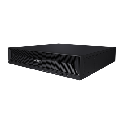 [XRN-1620SB1] NVR de 16 canales / 32MP / Hasta 4 Discos Duros / Switch PoE+ 16 puertos / Wisenet P2P / H.265 & WiseStream