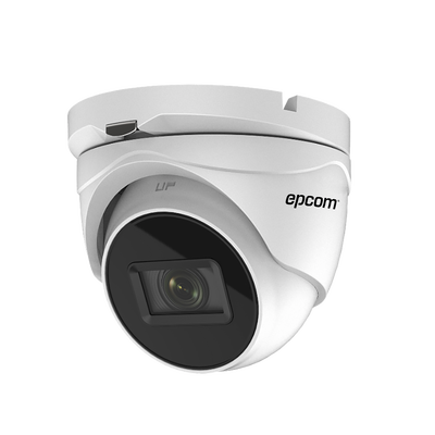 [E8-TURBO-G3Z] Turret TURBOHD 2 Megapixel (1080p) / Lente Motorizado 2.7 mm a 13.5 mm / Exterior IP67 / 70 mts IR EXIR / Ultra Baja Iluminación  / METAL / 4 Tecnologías / Exterior IP66
