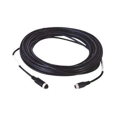 Cable Extensor de Vídeo y Audio de 12 Metros / Conector Tipo Aviación / Compatible con Cámara TURBO Móvil HIKVISION