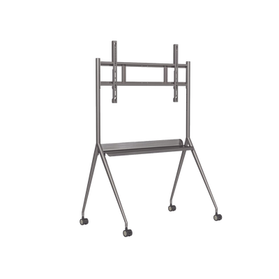 Montaje de Piso Móvil para Pantallas de 55"  hasta 75" / Compatible con VESA / Incluye Soporte para la Pantalla