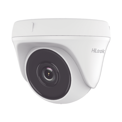 [THC-T110-P] Turret TURBOHD 1 Megapixel (720p) / Gran Angular / Angulo de visión 92° / Lente 2.8 mm / 20 mts IR EXIR / 4 Tecnologías (TVI / AHD / CVI / CVBS) / Uso en Interior / dWDR