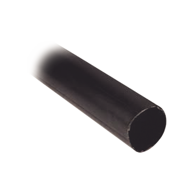 Tubo Termoencogible (Termofit) Negro de 1.2 m, 1.5" de Diámetro, Reduce de 2:1, Poliolefina.