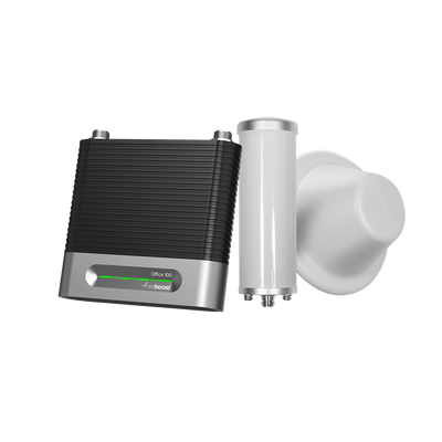 KIT Amplificador de Señal Celular 4G/ 3G, OFFICE 100 | Mejora la Señal Celular de Múltiples Operadores | Cubre áreas de hasta 1200 m²