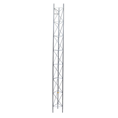 Tramo de Torre Arriostrada de 3m x 30cm, Galvanizado por Electrólisis, Hasta 30 m de Elevación. Zonas Secas.
