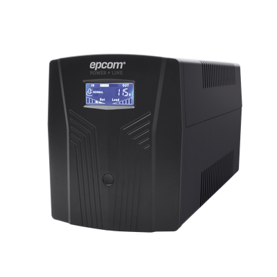 UPS de 1200VA/720W / Topología Línea Interactiva / Entrada y Salida 120 Vca / Clavija NEMA 5-15P / 6 Tomas NEMA 5-15R 