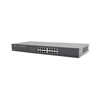Switch No Administrable Gigabit de 16 Puertos 10/100/1000 Mbps, Con Modo Extendido Para Distancias de Hasta 200 m