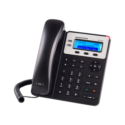 [GXP-1625] Teléfono IP SMB de 2 Líneas con 3 teclas de función programables y conferencia de 3 vías. PoE