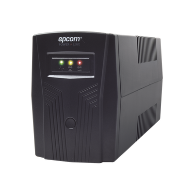 UPS de 600VA/360W / Topología Línea Interactiva / Entrada y Salida 120 Vca / Clavija NEMA 5-15P / 4 Tomas NEMA 5-15R/ Sin Protector RJ11 ni RJ45  