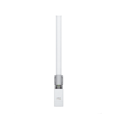 Antena omnidireccional, potente cobertura de 360°, doble polaridad MIMO 2x2, frecuencia 5 GHz (5.45-5.85 GHz) de 13 dBi