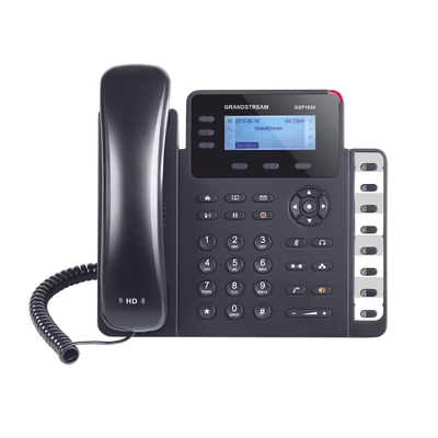 Teléfono IP SMB de 3 líneas con 3 teclas de función, 8 teclas de extensión BLF y conferencia de 4 vías, PoE