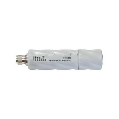 [RBGROOVE52HPN] (Groove 52)  Cliente y PtP en 2.4 y 5GHz 802.11 a/b/g/n Conectorizado, Hasta 500mW