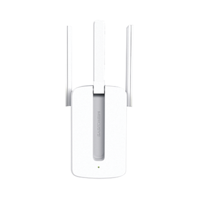 Repetidor / Extensor de Cobertura WiFi N / MU-MISO / 300 Mbps 2.4 GHz / 3 antenas externas / Botón WPS
