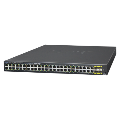 [GS-4210-48T4S] Switch Administrable Capa 2 de 48 Puertos Gigabit 10/100/1000T, 4 Puertos SFP 100/1000X