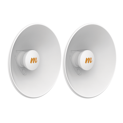 [N5-X20-2PACK] Par de Antenas Modulares Dual Slant, 4.9 - 6.4 GHz, Dimensiones (27 cm), Apertura 45°, Ganancia de 20 dBi, Diseñadas para radio C5x