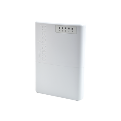 [RB750P-PBR2] (PowerBox) RouterBoard, 5 Puertos Fast Ethernet con PoE Pasivo, para exterior