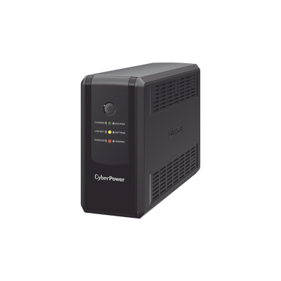 UPS de 1000 VA/500 W, Topología Línea Interactiva, Entrada 120 Vca  NEMA 5-15P, y 8 Salidas NEMA 5-15R, Puerto USB, Con Regulador de Voltaje (AVR)