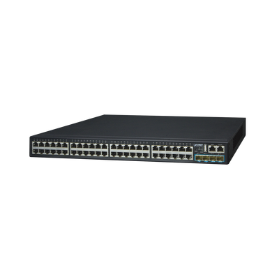 [SGS-6341-48T4X] Switch Administrable Stackeable Capa 3, 48 Puertos 10/100/1000T, 4 Puertos 10G SFP+