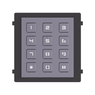 [DS-KD-KP] Módulo de Teclado para Frente de Calle  Modular / Desbloqueo de Puerta Mediante Código / Llamada a monitor.