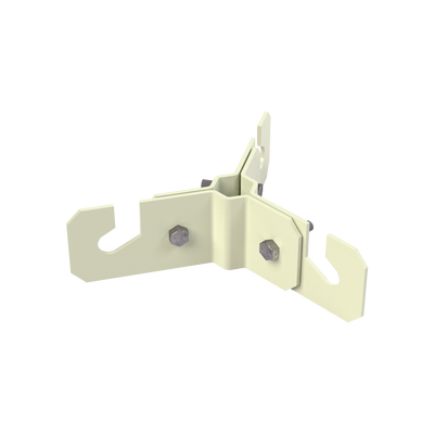 Bracket para Mástil para Sujeción de Retenida (Para mást. de 1" a 2" Diam. Ext.)