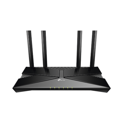 [ARCHER-AX10] Router WiFi 6 AX 1500Mbps / MU-MIMO 2X2 y OFDMA / 1 Puerto WAN 10/100/1000 Mbps / 4 Puertos LAN 10/100/1000 Mbps / 4 Antenas Beamforming