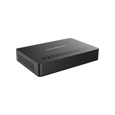 [HT818] Gateway de 8 puertos FXS con Router NAT y doble puerto de red Gigabit