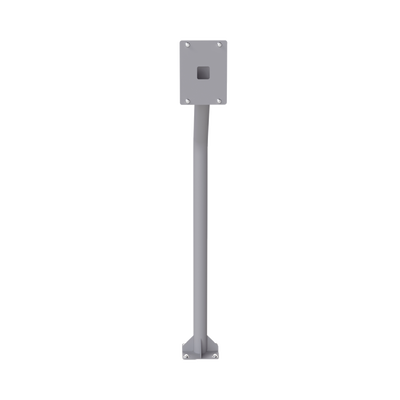 [POSTE-INT] Base tipo tubular para instalación de cubierta BASEINT de videoporteros o interfones IP Fanvil y Grandstream, altura de 1.2 metros, pintura electrostática color gris.