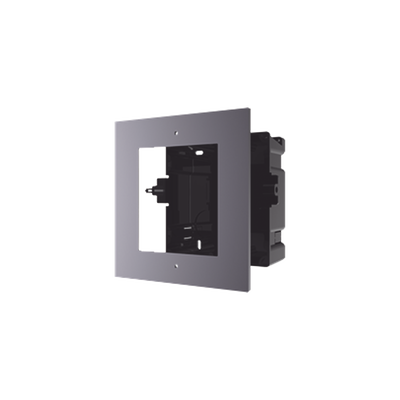 [DS-KD-ACF1] Base de 1 Espacio para EMPOTRAR Videoportero Modelo  DS-KD8003-IME1