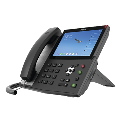 [X7A] Teléfono IP  Android Empresarial para 20 lineas SIP, pantalla táctil, Wi-Fi y Bluetooth, PoE, hasta 112 botones DSS, puertos Gigabit, soporta recepción de video.